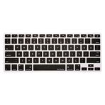 McStorey Apple Magic Keyboard A1314 A1242 Uyumlu Klavye Koruyucu Türkçe Q Baskı Silikon Kaplama US İngilizce Klavyeyi Türkçeye Çeviren Ultra İnce Kaymaz Toz ve Sıvı Koruma Keyboard Cover Siyah