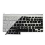 McStorey Apple Magic Keyboard A1314 A1243 Türkçe Q Uyumlu Klavye Koruyucu – UK İngilizce ISO Ters L Enter Silikon Kaplama Ultra İnce Kaymaz Toz ve Sıvı Koruma Keyboard Cover Siyah