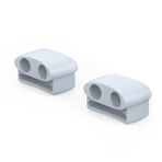 McStorey Apple Watch Kordon Tutucu Silikon AirPods Taşıyıcı Kaymaz Aparat Series 9 8 7 SE Ultra Uyumlu Açık Mavi
