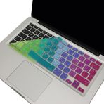 McStorey Arapça Klavye Koruyucu Silikon Apple MacBook Air 13 & Pro 13/15 ile Uyumlu | UK ISO Ters L Enter | A1278 A1502 A1425 A1369 A1466 A1286 A1398 Pembe Yeşil