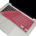 McStorey Arapça Silikon Klavye Koruyucu Apple MacBook Air 13 & Pro 13/15 ile Uyumlu | US Düz Enter Amerikan Layout | A1278 A1502 A1425 A1369 A1466 A1286 A1398 Açık Pembe