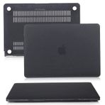 McStorey Koruyucu Kılıf 12inc MacBook Retina ile Uyumlu HardCase A1534 2015/2017 Siyah