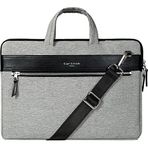 McStorey Laptop Çantası 13 İnç MacBook Air 13.6 ve Pro 14.2 Uyumlu Suya Dayanıklı Omuz Askılı Darbe Emici Neopren (Gri)