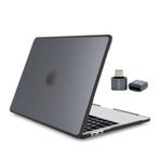 McStorey MacBook Air 13.6 inç M2 M3 M4 M5 Uyumlu Darbe Korumalı Sert Kılıf | Rugged Koruma Hard Case – A2681 A3113 A3240 A3449 Güçlendirilmiş Köşe Koruma Siyah