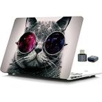 Mcstorey Macbook Air 13 İnç Kılıf A2337 M1 A2179 A1932 Uyumlu Mat Sert Kapak Uv Baskılı Desenli Koruyucu Hard Case Çizilme Önleyici Laptop Kılıfı Çok Renkli