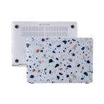 McStorey MacBook Air 13 inç Kılıf M1 & Retina Uyumlu – Desenli Sert Plastik Hardcase Koruyucu Kapak A2337 A2179 A1932 Gri