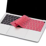 McStorey MacBook Air 13 Türkçe Q Klavye Koruyucu US Amerikan Enter | A1932 A2179 A2337 M1 Uyumlu | İngilizce Klavyeyi Türkçeye Çeviren İnce Silikon Keyboard Cover Pembe