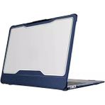 Mcstorey Macbook Air A1932 Uyumlu 13 İnç Karbon Fiber Sert Kapak Darbe Emici Şeffaf Koruma