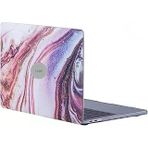 Mcstorey Macbook Air Kılıf 13 Inç A1369 A1466 Ile Uyumlu 2010-2017 Eski Usb Model | Sert Yüksek Kalite Mermer Glitter Desenli Hard Case | İnce Hafif Çizilmeye Darbeye Dayanıklı Laptop Kılıf Karışı