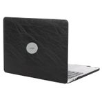 McStorey Macbook Air Kılıf 13 inç Deri Leat01 Eski USB Girişli Model 2010-2017 A1369 A1466 ile Uyumlu Siyah