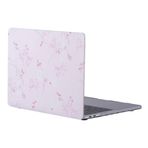 McStorey Macbook Air Kılıf 13 inç Flower05NL Eski USB Girişli Model 2010-2017 A1369 A1466 ile Uyumlu Açık Pembe