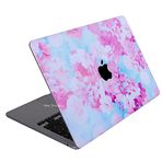 McStorey Macbook Air Kılıf A2179 ile Uyumlu Koruyucu Sticker Laptop Kaplama Flower03 Açık Pembe