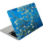 McStorey Macbook Air Kılıf A2179 ile Uyumlu Laptop Sticker Koruyucu Kaplama Flower03NL Açık Yeşil