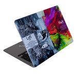 McStorey Macbook Air Kılıf A2179 ile Uyumlu Sticker Kaplama Laptop Koruyucu BrainNL Gri