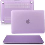 McStorey Macbook Air M1 Kılıf 13 inç A1932 A2179 A2337 ile Uyumlu Mat - Lila