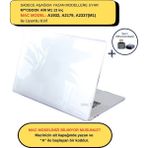 McStorey Macbook Air M1 Kılıf 13inç Kristal Parlak A2337 A2179 A1932 ile Uyumlu - Şeffaf