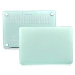 McStorey MacBook Air M1 Kılıf A2337 Uyumlu 13 İnç Mat Sert Kılıf A2179 A1932 Parmak İzi Bırakmayan Koruyucu Hard Case Kapak Açık Yeşil