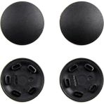 McStorey Macbook Air M1, MacBook Pro M1-M2 13 Inç ile Uyumlu Alt Kapak Plastikleri 2 Adet Ayak Rubber Feet - Siyah