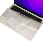 McStorey Macbook Air M2-M3 Kılıf 13.6 inç Koruyucu Sticker Touchpad (TouchID'li Air) A2681 A3113 ile Uyumlu Karışık