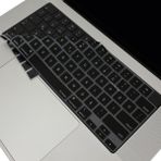 McStorey Macbook Air Pro Klavye Kılıfı US-TR Baskı A2681 A2941 A2442-85 A2779-80 A2992-18 A2991 Uyumlu - Siyah