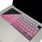 McStorey MacBook Arapça Klavye Koruyucu UK Ters L Enter M1-M5 | A2681 A3113 A3240 A3449 A2941 A3241 A2442 A2779 A2992 A2485 A2991 | Arabic Keyboard Cover Pembe