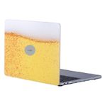 McStorey MacBook Kılıf Air 13 inç uyumlu sert hardcase TPU koruyucu ince hafif laptop kapak Fizzy desenli kabarcıklı görünüm lazer baskılı darbe emici çizilme karşıtı 2010 2017 A1369 A1466 Sarı