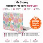 McStorey MacBook Pro 13 Deri Dokulu Kılıf A1706 A1708 A1989 A2159 A2251 A2289 A2338 M1 M2 Uyumlu İnce Hafif Sert Kılıf Koruyucu Kapak