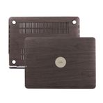 McStorey MacBook Pro 13 İnç M1 M2 Kılıf A2338 Uyumlu | Premium Wood Look Vinlex Kaplama Sert Koruyucu Kapak | A1706 A1708 A1989 A2159 A2251 A2289 Ahşap Desenli Laptop Kılıfı