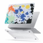 McStorey MacBook Pro 13 Renkli Desenli Kılıf A1706 A1989 A2159 A2251 A2289 A2338 M1 M2 Uyumlu İnce Hafif Sert Kapak Koruyucu Kılıf Karışık