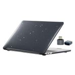 McStorey MacBook Pro 13 Simli Kılıf A1706 A1708 A1989 A2159 A2251 A2289 A2338 M1 M2 Uyumlu Parlak Sert Kılıf İnce Hafif Koruyucu Kapak Siyah