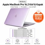 McStorey MacBook Pro 16.2 İnç Kılıf A2485 A2780 A2991 A3403 A3186 A3428 A3429 Uyumlu Kristal Parlak Şeffaf Sert Kapak İnce Hafif Koruyucu Crystal Clear Hard Case
