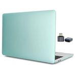 McStorey MacBook Pro 16 Touch Bar Uyumlu Sert Kapak Hardcase Mat Yüzey İnce Hafif Darbe Çizilme Koruma A2141 Açık Yeşil