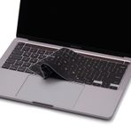 McStorey MacBook Pro Klavye Koruyucu US Amerikan Düz Enter – Touch Bar Uyumlu – 13 inç A2251 A2289 A2338 (M1/M2) – 16 inç A2141 – Ultra İnce Siyah