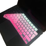 McStorey MacBook Rusça Klavye Koruyucu UK Ters L Enter M1-M5 | A2681 A3113 A3240 A3449 A2941 A3241 A2442 A2779 A2992 A2485 A2991 | Russian Keyboard Cover Touch ID Pembe