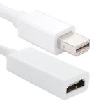 McStorey Mini DisplayPort HDMI Çevirici Thunderbold to HDMI Adaptör Beyaz