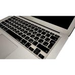 McStorey Rusça Klavye Koruyucu Silikon Apple MacBook Air 13 & Pro 13/15 ile Uyumlu | UK ISO Ters L Enter | A1278 A1502 A1425 A1369 A1466 A1286 A1398 Siyah