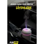 MCT Aksesuar Hava Nemlendirme ve Koku Makinesi RGB Ledli Araba, Ev, Ofis İçin Uyumludur