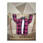 MCZ GİYİM Pembe Renk Uzun Kollu Slim Fit Erkek Oduncu Gömleği