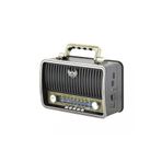 Md-1909bt Bluetootlu Nostaljik Radyo Ahşap Büyük Boy