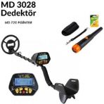 Md 3028 Define Altın Metal Dedektörü -Md 720 Pointer