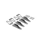MD Building Products M-D 14171 Bağlantı Elemanları Çerçeve (5/16 inç) 4 askı/4 mandallı yedek ekran, Çeşitli