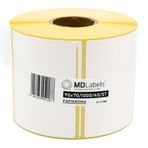 MD Labels Kendinden Yapışkanlı Termal Transfer Etiketleri Beyaz 90x70 mm 1000 Adet Beyaz Kağıt Etiketler Yapışkan Etiketler