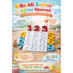 md Renkli Sayılar Eğitici Oyuncak – Montessori Uyumlu Sayı Öğrenme Seti