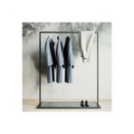 MD Vİtrin Dekorasyon Butik Tekli Askılık Mağaza Ayaklı Standı MDF Bazalı Askılık