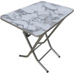 Mdf 2 Kişilik Çok Amaçlı Masa 68X48 Mutfak Masası Montajsız - Beyaz