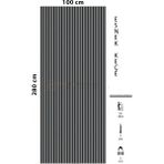 Mdf Ahşap Akustik Duvar Paneli 100X280 cm - 100 x 280 cm