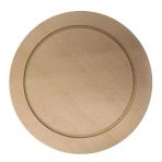 Mdf Ahşap Pizza Tahtası 34 Cm, Sunum Tahtası, Pizza Tabağı, Lahmacun Ve Pide Servis Tahtası