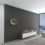 MDF Akustik Duvar Paneli 60×278 cm – Lake Gri