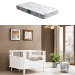 Mdf Beşik, Trend Büyüyen Beşik - Beyaz 1 Adet Comfort Yatak 90X130