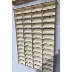 mdf Eğimli Ahşap Duvar Araba Rafı (küçük)